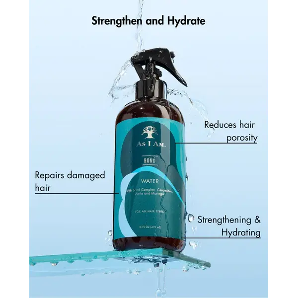 As I Am As I Am Bond Water Strengthening & Hydrating Leave-In Spray 475 ml