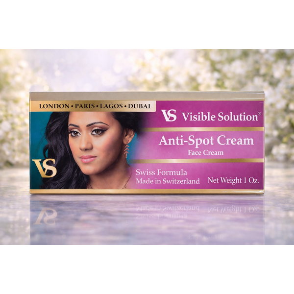 Visible Solution® Visible Solution® Anti-Spot Face Cream – Swiss Formula, 1 oz.