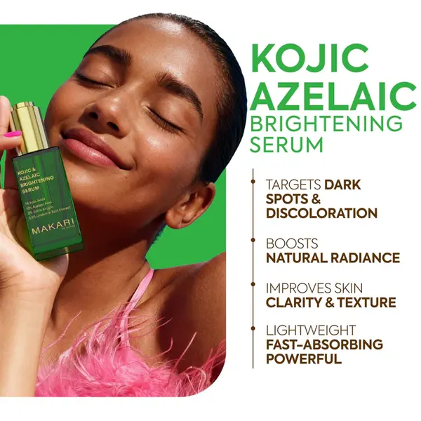Makari Makari Kojic & Azelaic Brightening Serum met 10% Azelaic Acid & 1% Kojic Acid – 33ml