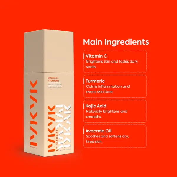 Makari Makari IYKYK Body Toning Cream met Vitamine C & Kurkuma – 400ml
