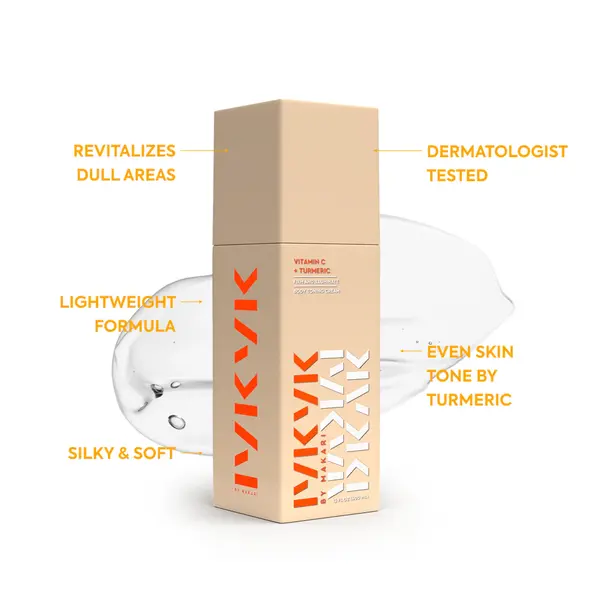 Makari Makari IYKYK Body Toning Cream met Vitamine C & Kurkuma – 400ml