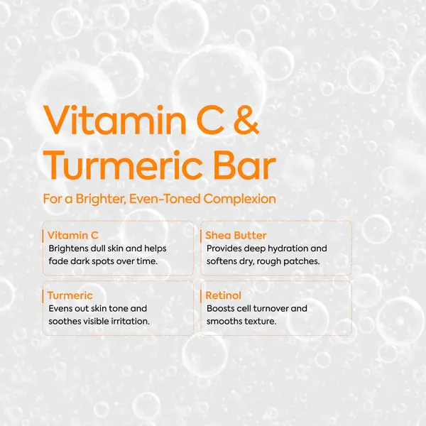 Makari Makari IYKYK Reinigingszeep met Vitamine C & Kurkuma voor een stralende, egale teint – 100g