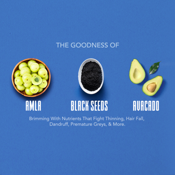 Dabur Vatika Vatika Naturals Multivitamin Blackseed Haarolie – Voeding voor alle haartypes 200ml