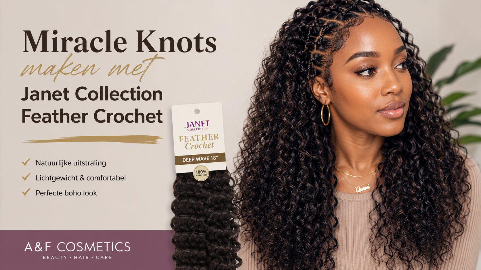 Miracle knots maken met Janet Collection Feather Crochet