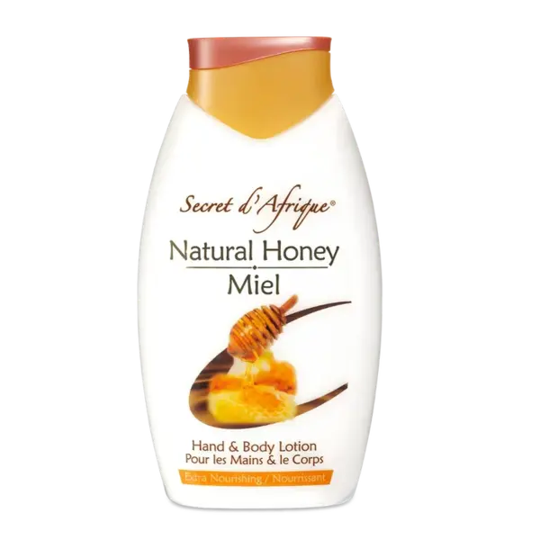 Secret d'Afrique Secret d'Afrique Natural Honey Hand & Body Lotion – Voedende Hand- & Bodylotion met Natuurlijke Honing voor een Zachte Huid (500ml)