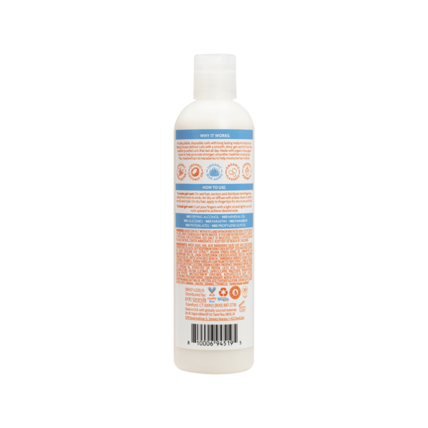 Cantu Cantu Weightless Smooth + Hold Gel – Lichtgewicht Styling Gel met Blue Agave voor Kruldefinitie & 48 Uur Anti-Pluis Hold