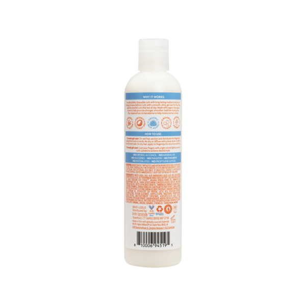 Cantu Cantu Weightless Smooth + Hold Gel – Lightweight Styling Gel with Blue Agave for Curl Definition & 48-Hour Frizz-Free Hold