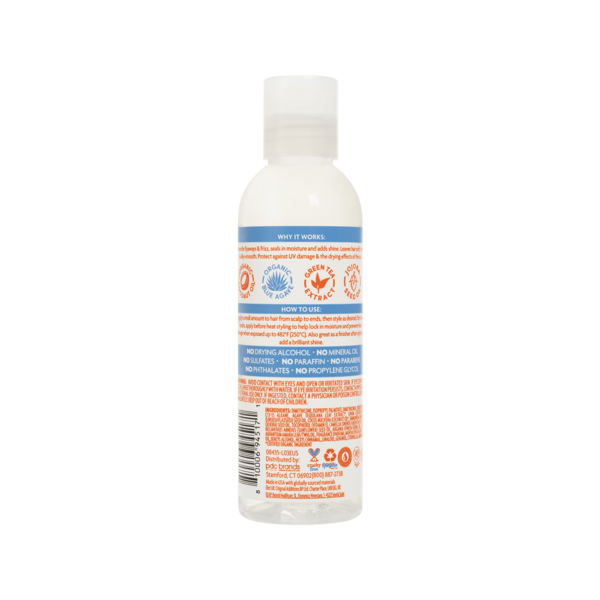 Cantu Cantu Weightless Protect + Shine Gloss – Lightweight Hair Gloss with Blue Agave, UV & Heat Protection for Waves & Curls