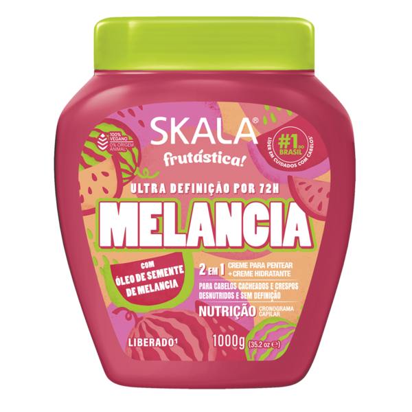 Skala Skala Watermelon 2-in-1 Hair Treatment Cream with Watermelon Seed Oil for Curls 2A-4C 1000g