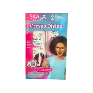 Skala Crespo Divino Shampoo + Conditioner Kit 650ml