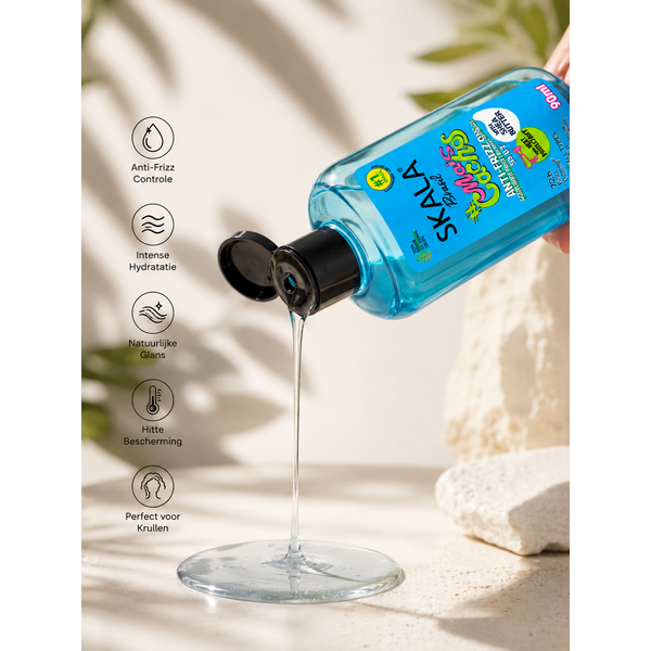 Skala Skala #Mais Cachos 5-in-1 Anti-Frizz Finishing Oil with Shea Butter Esters, Heat Protection & Long-Lasting Shine 90ml