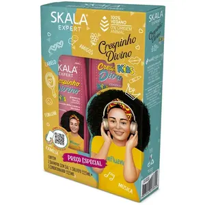 Skala Crespinho Divino Shampoo + Conditioner Kit 650ml