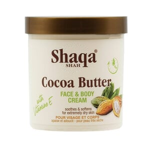 Shaqa Shah Cocoa Butter Face & Body Cream 450ml