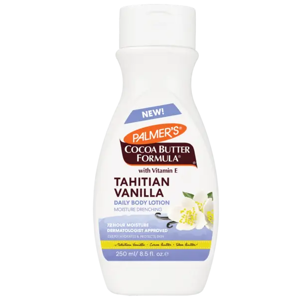 Palmer's Palmer's Tahitian Vanilla Daily Body Lotion with Cocoa Butter, Shea Butter & Sweet Almond Oil – 48 Hour Moisture 250ml