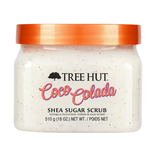 Tree Hut Tree Hut Coco Colada Shea Sugar Scrub with Coconut Oil, Pineapple Extract, Shea Butter & Natural Oils for Soft, Glowing Skin 18 oz