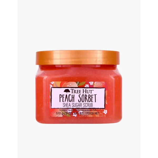 Tree Hut Tree Hut Peach Sorbet Shea Sugar Scrub with Peach Extract, Apricot Kernel Oil, Shea Butter & Natural Oils 18 oz