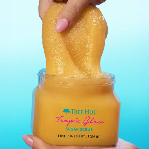 Tree Hut Tree Hut Tropic Glow Shea Sugar Scrub met Cupuaçuboter, Guarana, Pistacheolie, Sheaboter & Natuurlijke Oliën 510g