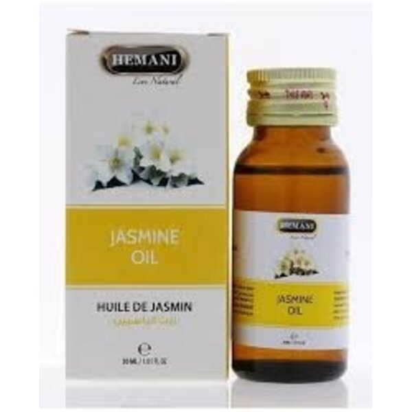 Hemani Herbal Hemani Jasmine Oil – Conditioning Jasmine Oil for Skin, Hair, Massage & Aromatic Care 30ml