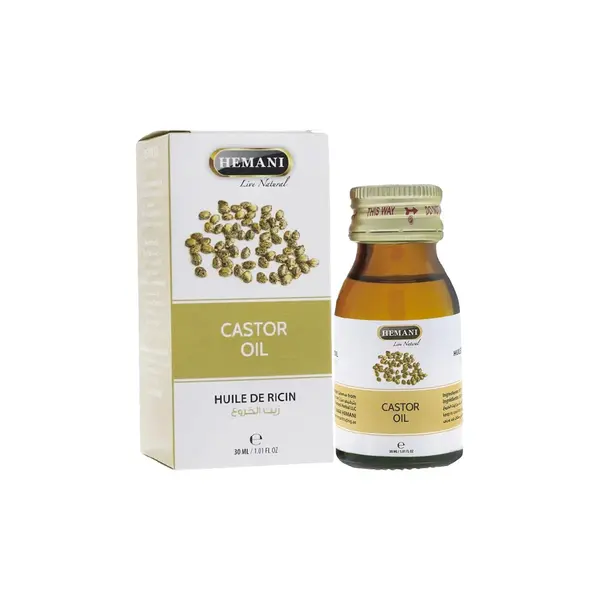 Hemani Herbal Hemani Castor Oil – Conditioning Castor Oil for Hair, Scalp, Skin, Brows & Lashes 30ml