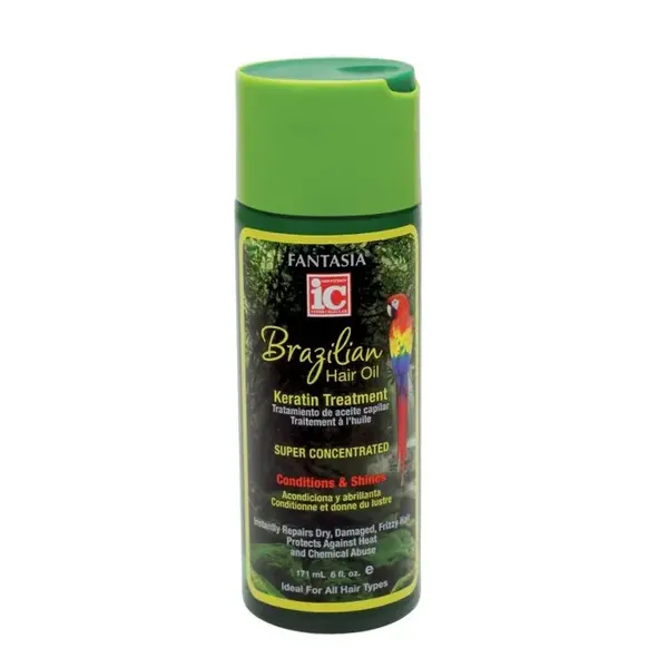 Fantasia IC Fantasia IC Brazilian Hair Oil Keratin Treatment – Conditioning Keratin Treatment for Stronger, Softer & Shinier Hair 177ml