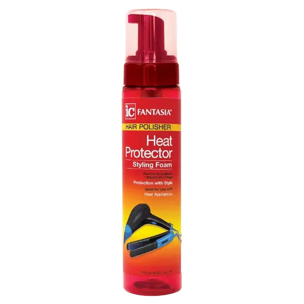 Fantasia IC Fantasia IC Heat Protectant Styling Foam – Alcohol-Free Heat Protection Mousse for Volume, Curls & Shine 251ml