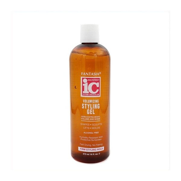 Fantasia IC Fantasia IC Volumizing Styling Gel – Volumizing Styling Gel with Medium Hold & Heat Protection 473ml