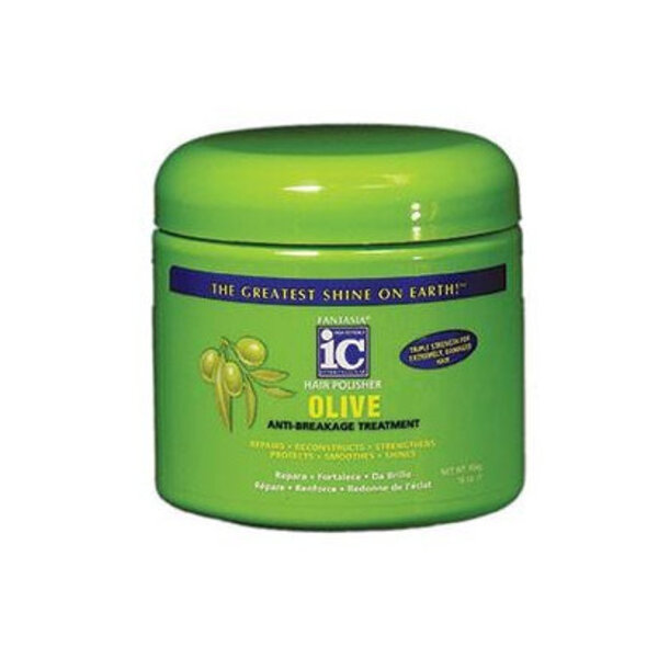 Fantasia IC Fantasia IC Olive Anti-Breakage Treatment – Intensieve Treatment voor Zwak, Droog & Beschadigd Haar 454g