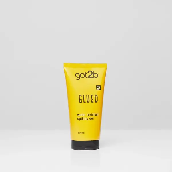 got2b got2b Glued Water Resistant Spiking Gel – Water & Sweat Resistant Styling Gel with Ultra-Strong Hold 150ml