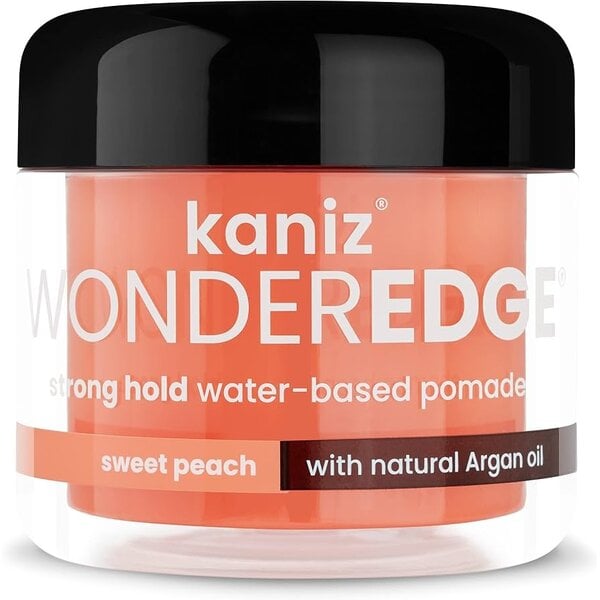 Kaniz Kaniz Wonder Edge Sweet Peach – Water-Based Strong Hold Pomade with Argan Oil for Edges & Baby Hairs 120ml