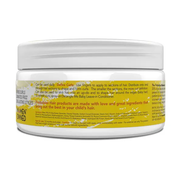 FroBabies Hair FroBabies Curls-A Poppin Soufflé – Curl Defining Cream with Honey & Avocado 227g