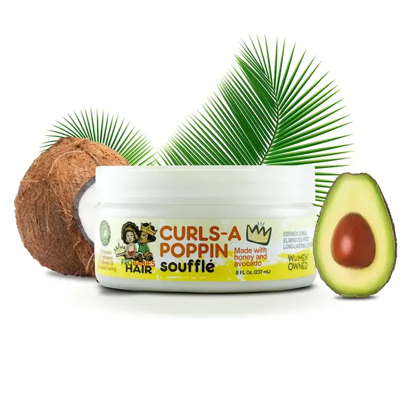 FroBabies Hair FroBabies Curls-A Poppin Soufflé – Curl Defining Cream with Honey & Avocado 227g