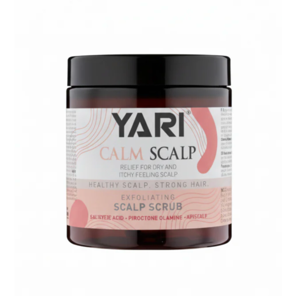 Yari Yari Calm Scalp Exfoliating Scalp Scrub – Deep Cleansing Scalp Scrub for Build-Up & Flakes 250ml