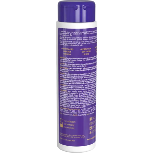 Salon Line Salon Line Super Oil Mix Nutritional Conditioner – Intensely Nourishing Conditioner for Dry & Curly Hair 300ml