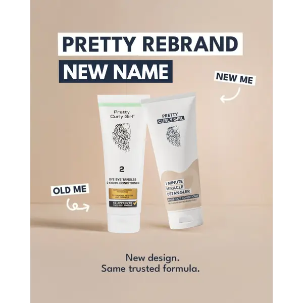Pretty Curly Girl Pretty Curly Girl Bye Bye Tangles Knots & Conditioner 100ml