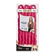 Cherish Cherish - Krul extensions - Pre-gestylede spiralen voor moeiteloze look - Geschikt voor vlechten en crochet styles - 55,88cm   (HOT PINK)