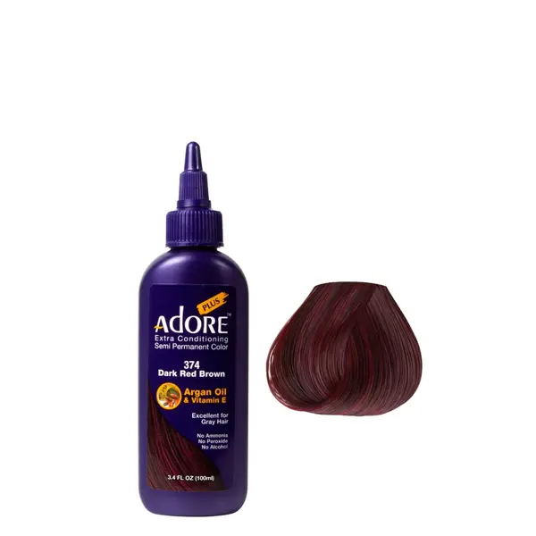 Adore Adore Semi Permanent Hair Color – Ammonia-Free Semi-Permanent Hair Dye 118ml