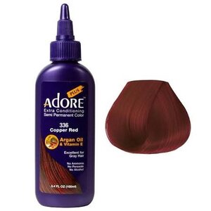 Adore Semi Permanent Hair Color 118ml 336 copper red