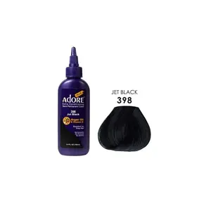 Adore Semi Permanent Hair Color 118ml 398 jet black