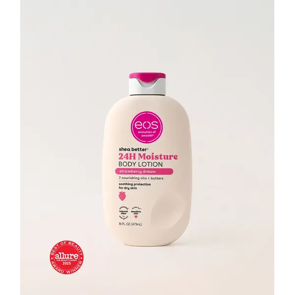 EOS – Evolution of Smooth eos Strawberry Dream Body Lotion – Moisturizing Body Lotion with Shea Butter 473ml