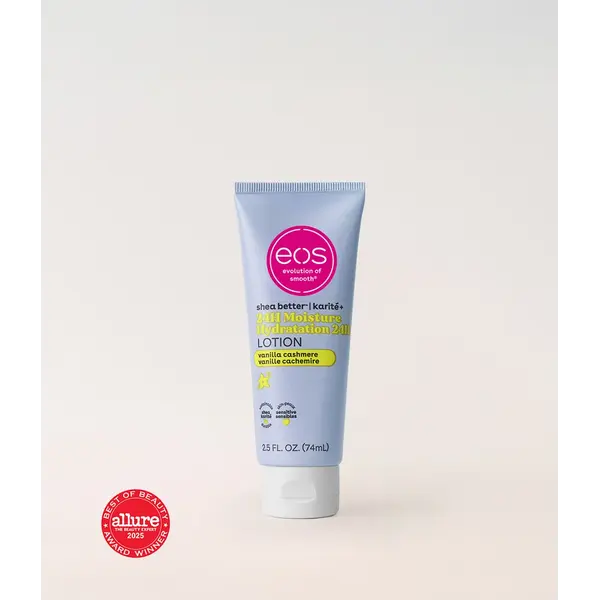 EOS – Evolution of Smooth EOS Vanilla Cashmere Travel Body Lotion – Hydraterende Bodylotion met Shea Butter 74ml