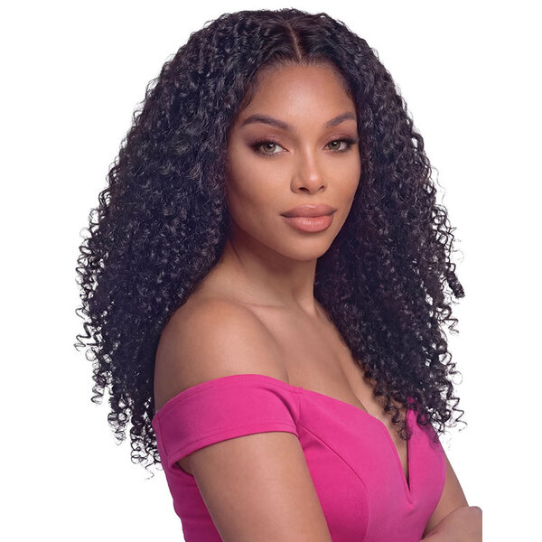 Janet Collection Janet Collection MELT Burmese Deep Curl 20 inch – 100% Natural Remy Human Hair Weave | Double Drawn | Spiral Curly Ends | 15A Gecertificeerd