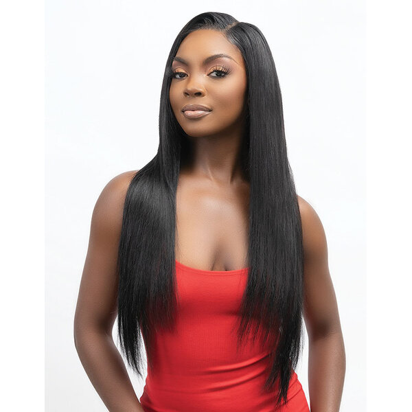 Janet Collection Janet Collection MELT 5×5 NuSkin UHD Lace Closure Straight 10 inch – 100% Virgin Remy Human Hair | Invisible UHD Lace | Pre-Plucked Hairline