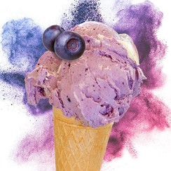 HUCKLEBERRY ICE CREAM