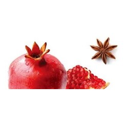 Granatapfel, Cranberry und Anis