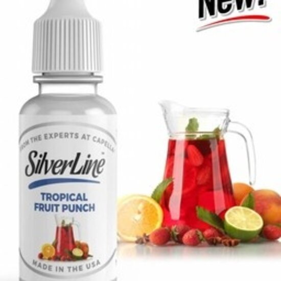 CAPELLA SILVERLINE TROPICAL FRUIT PUNCH 1ML