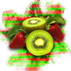 ERDBEER-KIWI 1 ML