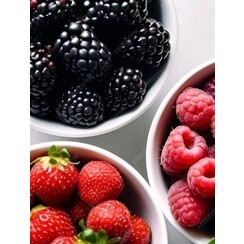 HIMBEER-ERDBEERE-BROMBEEREN