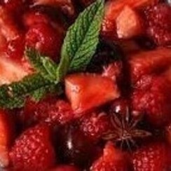 BERRIES WITH EUCALYPTUS AND ANISE