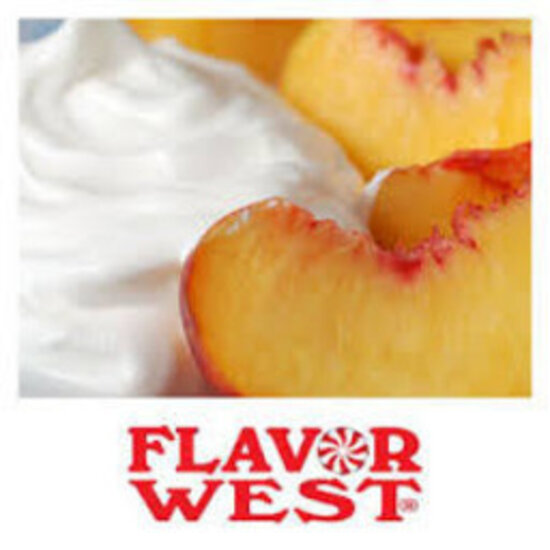 FLAVOR WEST PEACHES & CREAM 1 ML