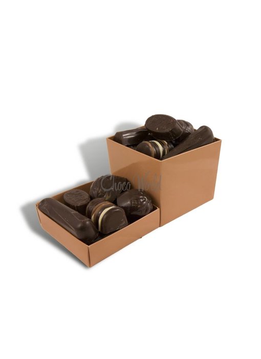 Chocolaterie Vink Bonbons Puur met Slagroomvulling Middel